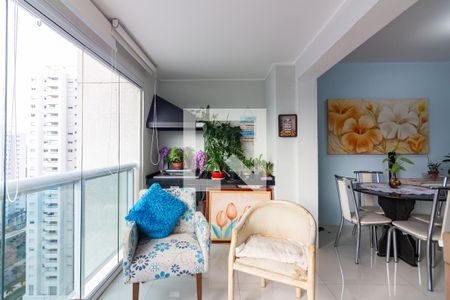 Varanda gourmet de apartamento à venda com 3 quartos, 110m² em Centro, Osasco
