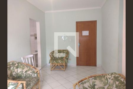 Sala de apartamento para alugar com 2 quartos, 50m² em Ocian, Praia Grande