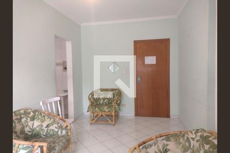 Sala de apartamento para alugar com 2 quartos, 50m² em Ocian, Praia Grande
