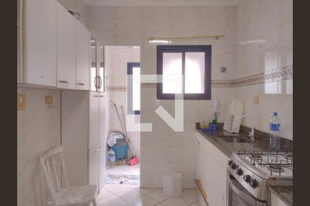 Cozinha  de apartamento para alugar com 2 quartos, 50m² em Ocian, Praia Grande