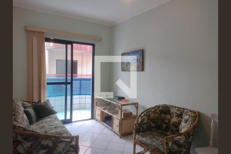 Sala de apartamento para alugar com 2 quartos, 50m² em Ocian, Praia Grande