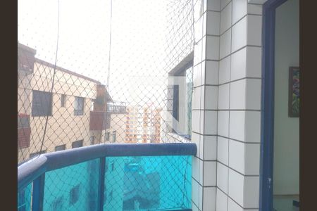 Varanda da Sala de apartamento para alugar com 2 quartos, 50m² em Ocian, Praia Grande