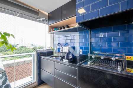 Sacada - Churrasqueira de apartamento para alugar com 3 quartos, 96m² em Centro, Osasco