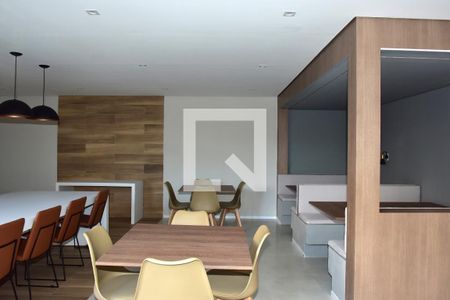 Apartamento para alugar com 36m², 2 quartos e 1 vagaÁrea comum - Salão de festas