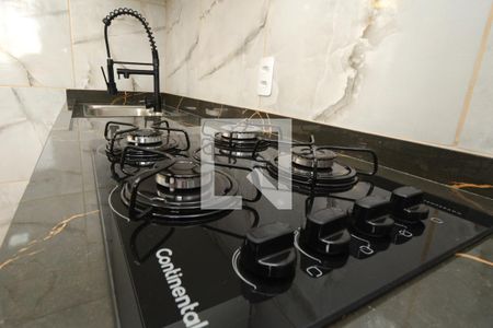 Apartamento para alugar com 36m², 2 quartos e 1 vagaDetalhe da cozinha
