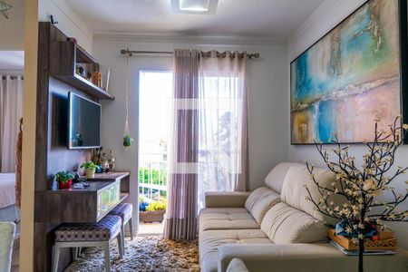 Sala/Cozinha de apartamento à venda com 2 quartos, 42m² em Vila Marieta, Campinas