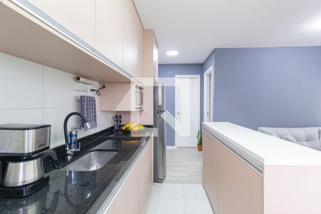 Apartamento à venda com 38m², 2 quartos e 1 vagaCozinha 