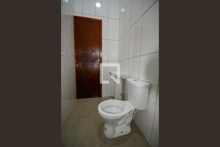 Banheiro Social de kitnet/studio para alugar com 1 quarto, 36m² em Centro, São Bernardo do Campo