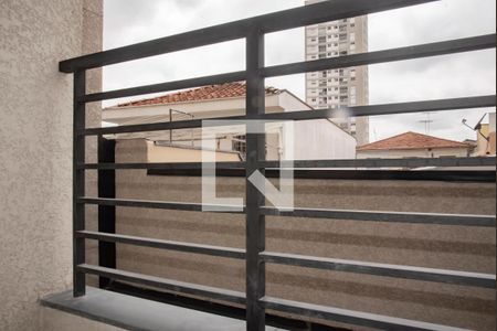 Varanda da Sala de apartamento para alugar com 1 quarto, 27m² em Saúde, São Paulo