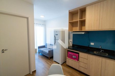 Sala/Cozinha de apartamento para alugar com 1 quarto, 27m² em Saúde, São Paulo