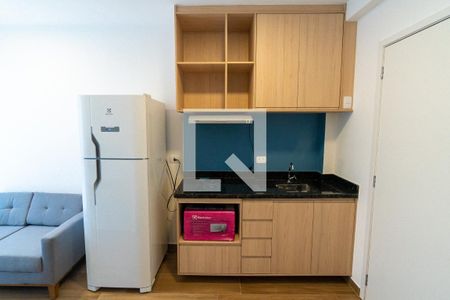 Sala/Cozinha de apartamento para alugar com 1 quarto, 27m² em Saúde, São Paulo