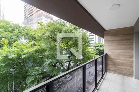 Varanda de apartamento à venda com 1 quarto, 31m² em Vila Olímpia, São Paulo
