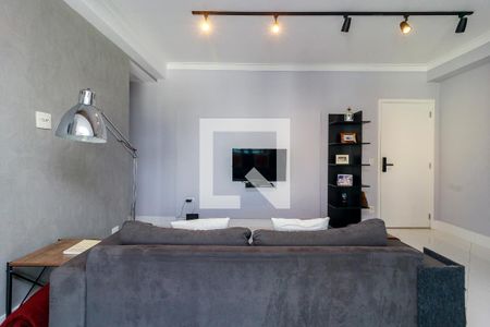Sala de apartamento para alugar com 2 quartos, 75m² em Santo Amaro, São Paulo