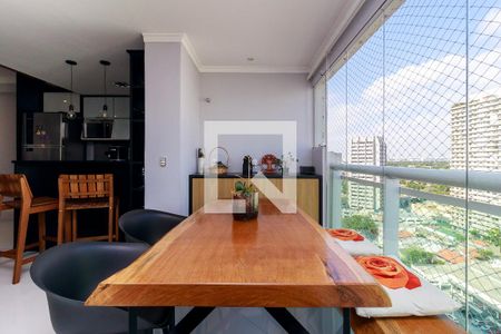 Sala - Varanda de apartamento para alugar com 2 quartos, 75m² em Santo Amaro, São Paulo