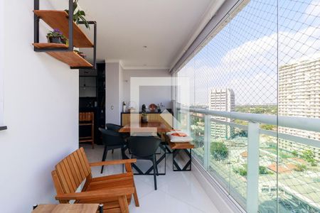 Sala - Varanda de apartamento para alugar com 2 quartos, 75m² em Santo Amaro, São Paulo