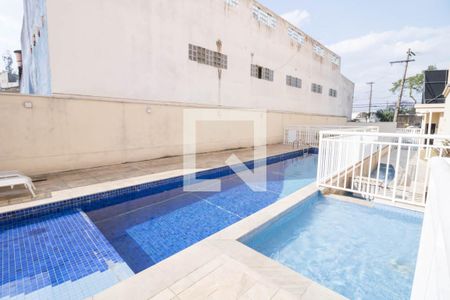Área comum - Piscina de apartamento para alugar com 2 quartos, 52m² em Vila Curuçá, Santo André