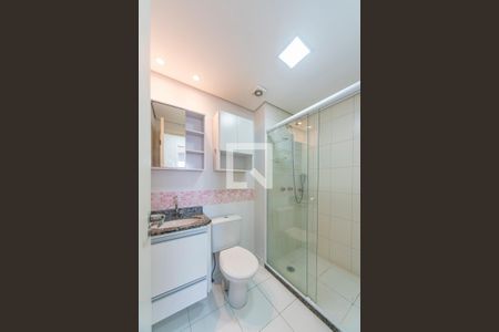 Banheiro de apartamento para alugar com 2 quartos, 52m² em Vila Curuçá, Santo André