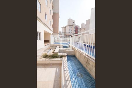 Área comum - Piscina de apartamento para alugar com 2 quartos, 52m² em Vila Curuçá, Santo André
