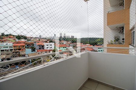 Varanda da Sala de apartamento para alugar com 2 quartos, 56m² em Vila Albertina, Votorantim