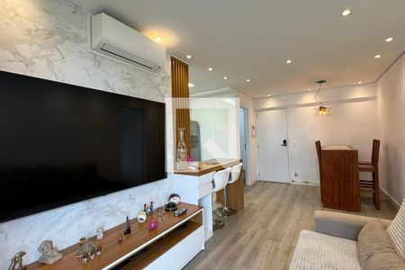 Sala de apartamento à venda com 1 quarto, 50m² em Alphaville Industrial, Barueri