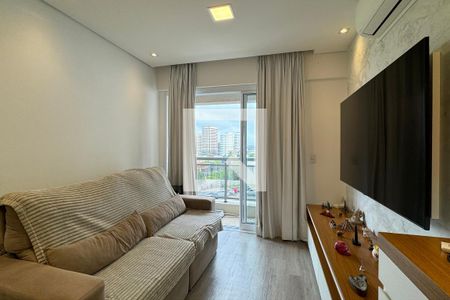 Sala de apartamento à venda com 1 quarto, 50m² em Alphaville Industrial, Barueri
