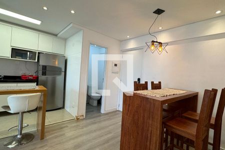 Sala de apartamento à venda com 1 quarto, 50m² em Alphaville Industrial, Barueri