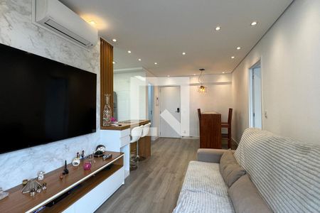 Sala de apartamento à venda com 1 quarto, 50m² em Alphaville Industrial, Barueri