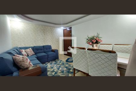 Sala de apartamento à venda com 2 quartos, 55m² em Jardim Alvorada, Santo André