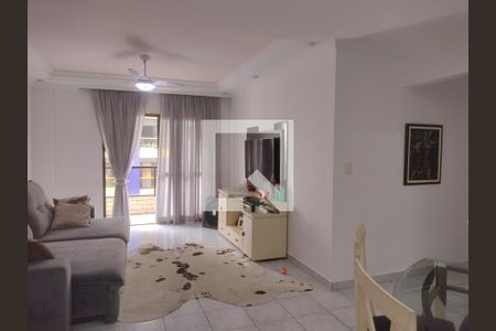 Sala  de apartamento para alugar com 2 quartos, 93m² em Aviação, Praia Grande