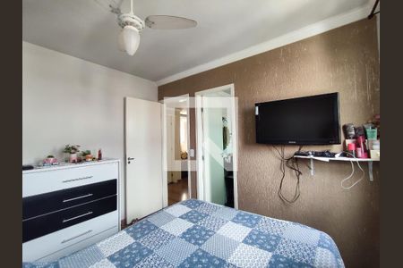 Quarto 1 suite de apartamento à venda com 3 quartos, 63m² em Sapucaia, Contagem
