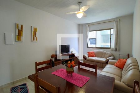 Sala de apartamento para alugar com 2 quartos, 68m² em Aviação, Praia Grande