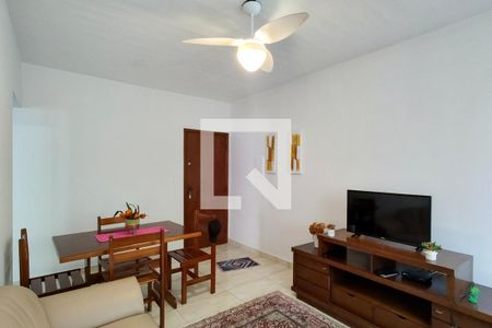 Sala de apartamento para alugar com 2 quartos, 68m² em Aviação, Praia Grande
