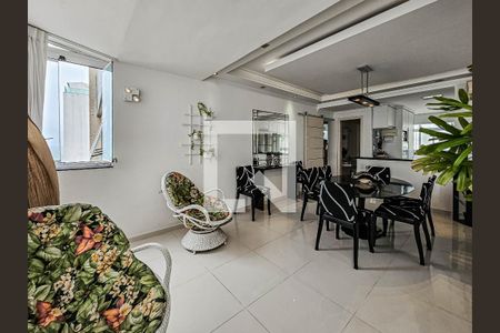 Sala de apartamento para alugar com 3 quartos, 138m² em Centro, Guarujá