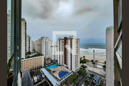 Vista da Sacada de apartamento para alugar com 3 quartos, 138m² em Centro, Guarujá