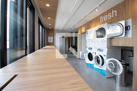 Apartamento para alugar com 22m², 1 quarto e sem vaga Apartamento para alugar com 22m², 1 quarto e sem vagaLavanderia