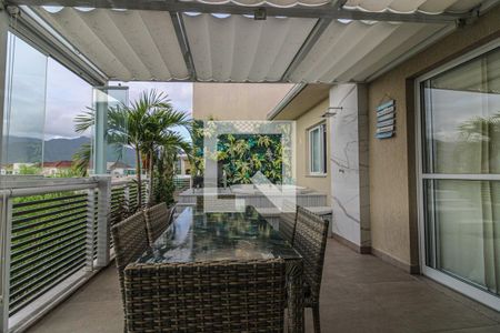Varanda Gourmet e Terraço de apartamento à venda com 3 quartos, 141m² em Recreio dos Bandeirantes, Rio de Janeiro
