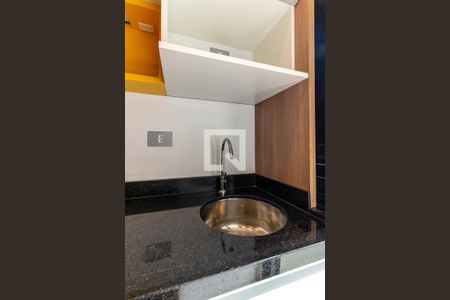 Studio - Cozinha - Pia de kitnet/studio para alugar com 1 quarto, 13m² em Campos Elíseos, São Paulo