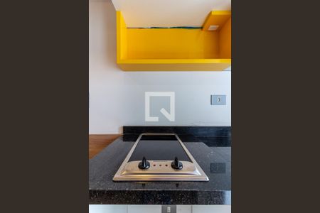 Studio - Cozinha - Cooktop de kitnet/studio para alugar com 1 quarto, 13m² em Campos Elíseos, São Paulo