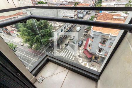 Varanda de kitnet/studio para alugar com 1 quarto, 13m² em Campos Elíseos, São Paulo