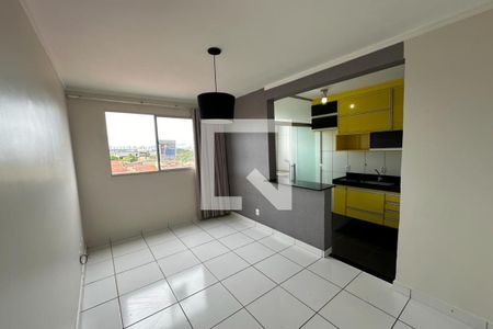 Sala de apartamento para alugar com 2 quartos, 51m² em Residencial Jequitibá, Ribeirão Preto