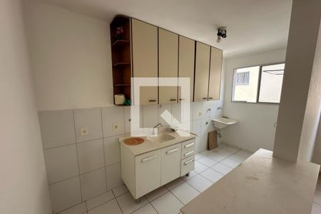 Cozinha - Lavanderia de apartamento para alugar com 2 quartos, 50m² em Distrito de Bonfim Paulista, Ribeirão Preto