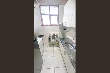 Cozinha  de apartamento à venda com 1 quarto, 44m² em Colégio Batista, Belo Horizonte