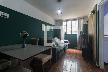 Sala/Sala de Jantar de apartamento para alugar com 1 quarto, 48m² em Jardim Itamarati, Poá