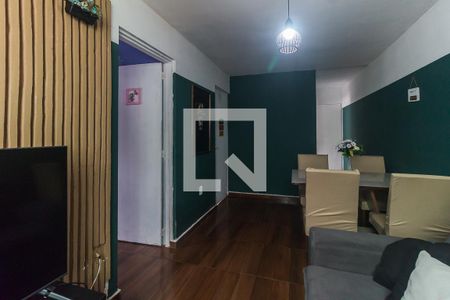Sala/Sala de Jantar de apartamento para alugar com 1 quarto, 48m² em Jardim Itamarati, Poá