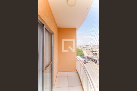 Varanda da Sala de apartamento à venda com 2 quartos, 60m² em Parque Pinheiros, Taboão da Serra
