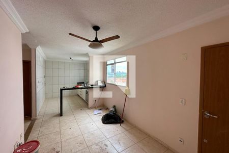Sala de apartamento para alugar com 2 quartos, 51m² em Residencial Greenville, Ribeirão Preto