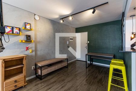 Sala de apartamento para alugar com 1 quarto, 56m² em Vila Buarque, São Paulo