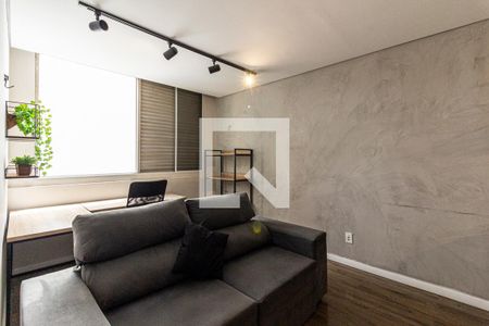 Sala de apartamento para alugar com 1 quarto, 56m² em Vila Buarque, São Paulo