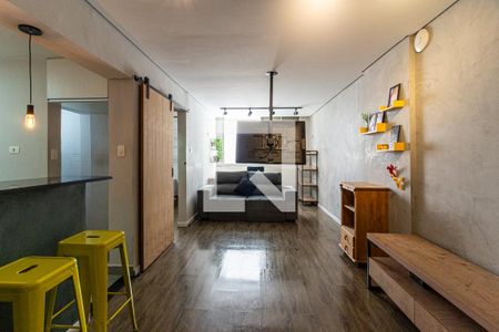 Sala de apartamento para alugar com 1 quarto, 56m² em Vila Buarque, São Paulo