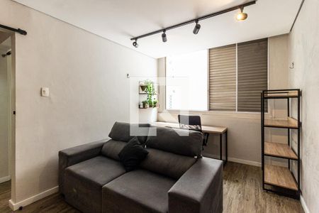 Sala de apartamento para alugar com 1 quarto, 56m² em Vila Buarque, São Paulo